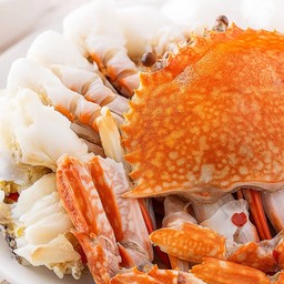 ปูนึ่ง 500 กรัม แกะสดๆพร้อมทาน