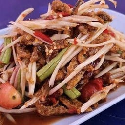 ส้มตำปลากรอบ