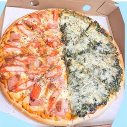 หน้าปูอัด+ผักโขม ไซส์L(8ชิ้น)