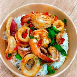 ข้าวกระเพราทะเล