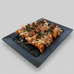 [LM] เกี๊ยวซ่าทอดกรอบ หน้าทาโกะยากิ 10 ชิ้น