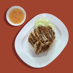 ข้าวมันไก่ทอด