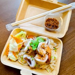 หมี่คลุกทะเล (เลือกเส้นได้)