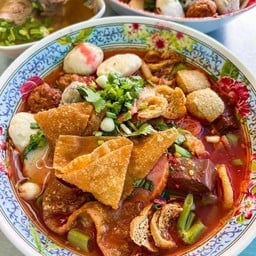 ก๋วยเตี๋ยวเย็นตาโฟต้มยำ