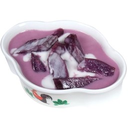 บวดกะทิมันม่วง