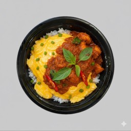 ข้าวไข่ข้น - ข้าวไข่ข้นแพนงไก่