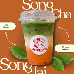 สองชา สองใจ (Thai milk tea @ Green milk tea)