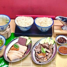 เซตคู่จิ้น ไก่ต้ม+ตับ