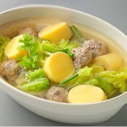 ต้มจืดเต้าหู้หมูสับ