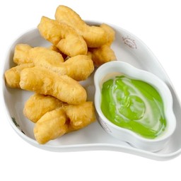 ปาท่องโก๋สังขยา ใบเตยกะทิสด