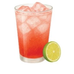 Red Lemon soda