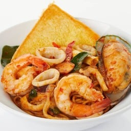 สปาเก็ตตี้ต้มยำทะเล