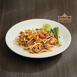 ผัดไทยกุ้งสด