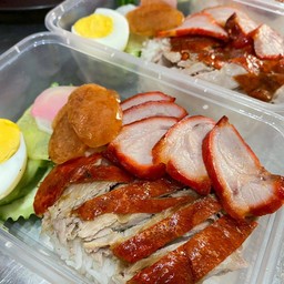 ข้าวเป็ดย่าง-หมูแดง