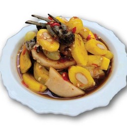 ส้มตำผลไม้ดองปูเค็ม