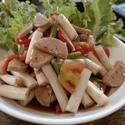 ตำไหลบัวหมูยอ