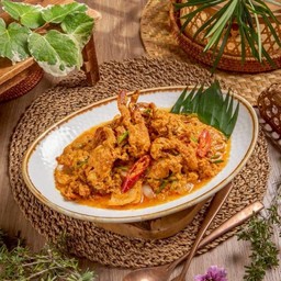 ปูนิ่มผัดผงกะหรี่