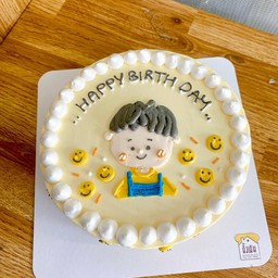 เค้กวันเกิด-ลายเด็กผู้ชาย