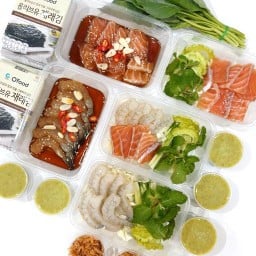 แช่แว๊บ กุ้งแช่น้ำปลา & เปี๊ยะละมุน ขนมเปี๊ยะไข่เค็มลาวา