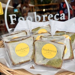 Matcha orange  pound cake