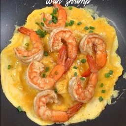 ข้าว ไข่ข้นกุ้ง (กุ้ง6-7ตัว) M