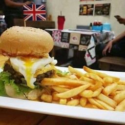 ชุดเบอร์เกอร์เนื้อโคขุน ( Full set )