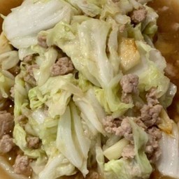 ข้าวกล่อง+ผักกาดขาว