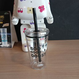 แก้ว Booost สีดำ ใส