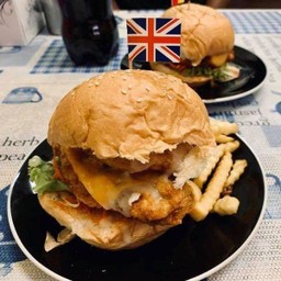 ชุดเบอร์เกอร์ไก่กรอบ ( Full set )