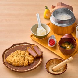 เซตแกงกะหรี่หมูสันนอกและหมูสันใน