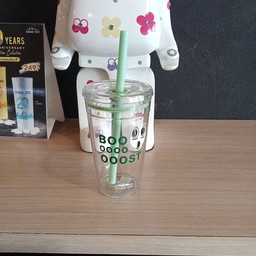 แก้ว Booost สีเขียว ใส