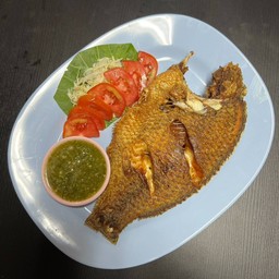 ปลานิลทอด / น้ำจิ้มซีฟู้ด