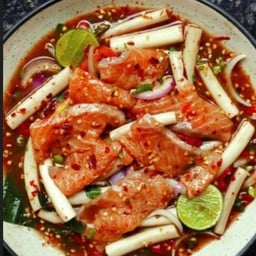 ตำไหลบัว แชลมอน