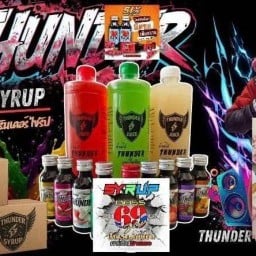น้ำผลไม้ธันเดอร์ &ไซรัปซิกไนต์  สถานีน้ำผลไม้ธันเดอร์
