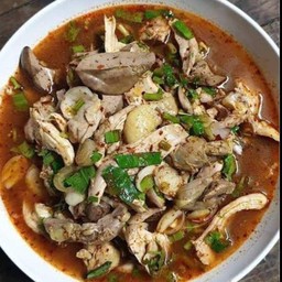 ซั่วไก่ใบผักแพรว