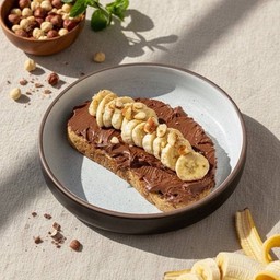 Nutella banana toast