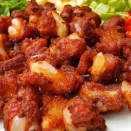 แหนมซี่โครงหมูทอด