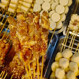 ไก่หมักซอสบาร์บีคิว