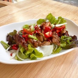 ยำไก่อบ 120 กรัม Protein 40g  Kcal 250