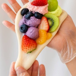 โมจิ ผลไม้ไซส์ กลาง (M) เมนูใหม่เฉพาะเดือนนี้  1 ลูกอวบๆ