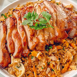 ข้าวผัดหมูแดง Size L