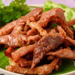 หมูแดดเดียวทอด