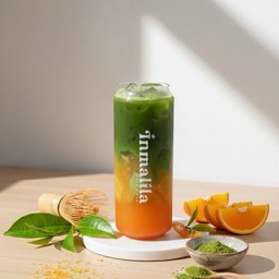 Orange Matcha splash