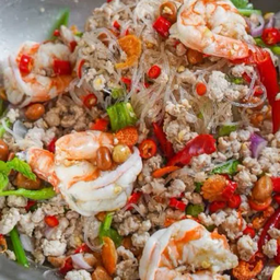 ยำวุ้นเส้น โบราณ (ไม่มีกุ้งแห้ง)