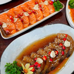 แซลมอนดอง SET + กุ้งดอง SET