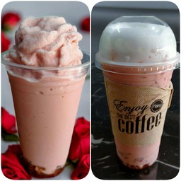 ชากุหลาบนมสด