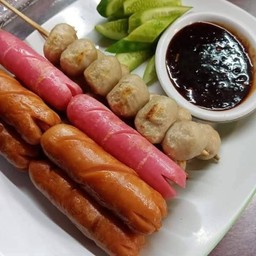 ลูกชิ้นทอเชุด7แถม1