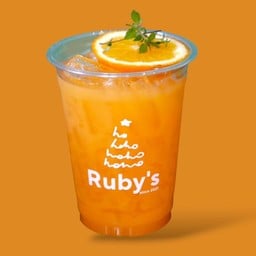 น้ำส้มคั้นสด