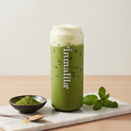 Green Tea Milk With Cream Cheese