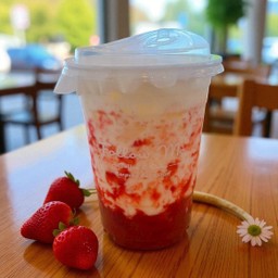 นมสดสตรอว์เบอร์รี่